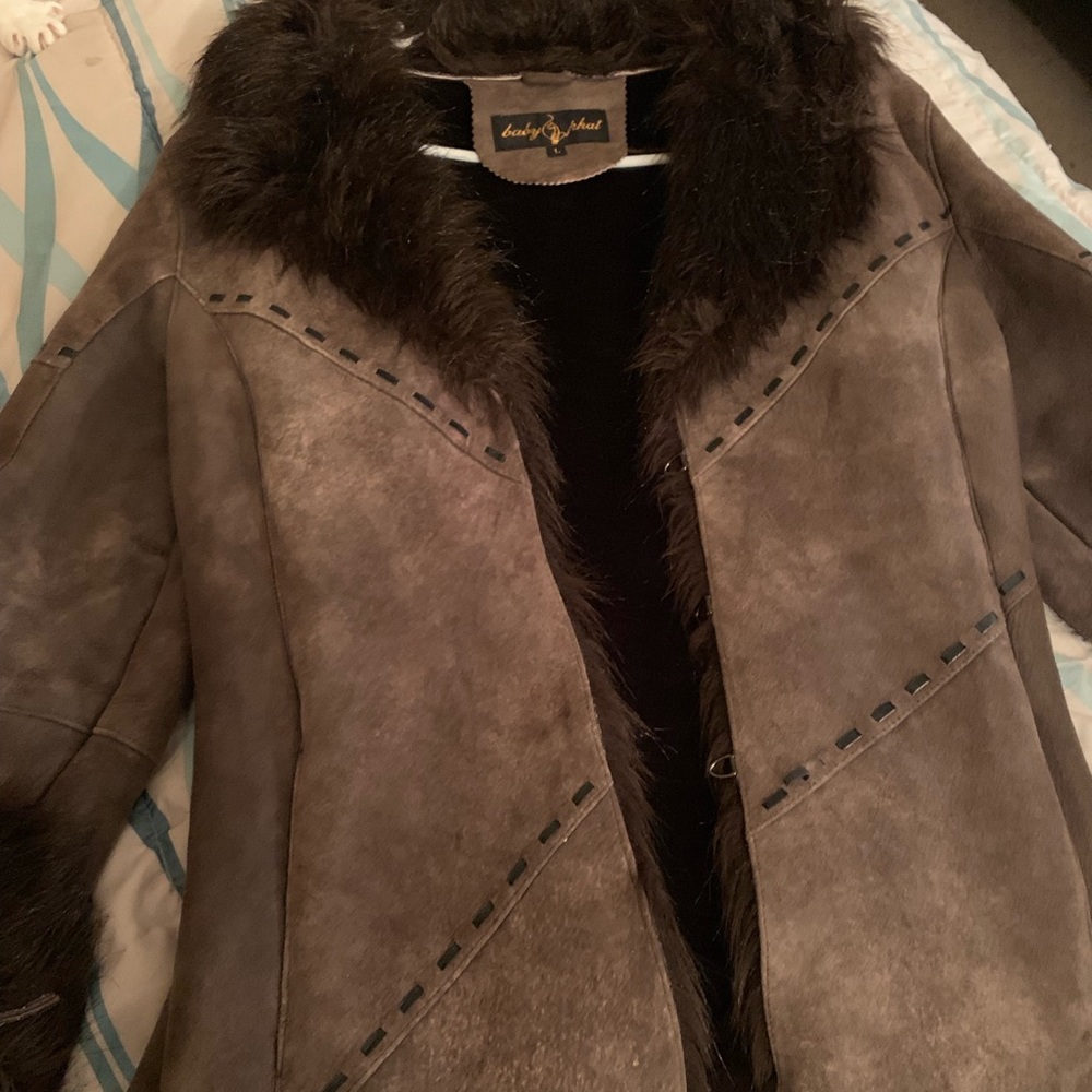 Baby Phat Suede Coat